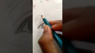 Eye sketching tutorial eye sketch sketch shorts [upl. by Letti]