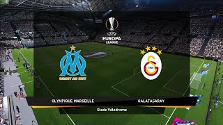 Marseille  Galatasaray  UEFA Avrupa Ligi  PES 2021 [upl. by Haym]