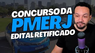 Concurso de Soldado da PMERJ Edital Retificado Banca FGV [upl. by Kylstra]