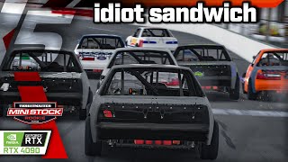 Mini Stocks  Langley Speedway  iRacing Gameplay [upl. by Leonie434]