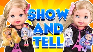 Barbie  Shopkins Show and Tell  Ep102 [upl. by Oiluj709]