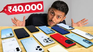 5 Best Smartphones Under ₹40000 [upl. by Enelra]