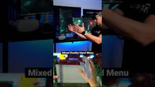 HoloLens 2 Mixed Reality Hand Menus With Magnetism Solvers [upl. by Pamella66]