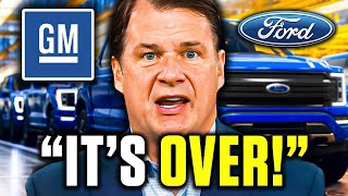 MASSIVE EV CAR MARKET CRASH Ford amp GM Cant Sell EVs [upl. by Aynnat411]