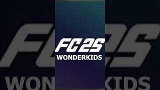 THE BEST WONDERKIDS IN FC25 fc25 [upl. by Ahselyt84]