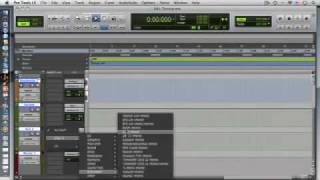 Pro Tools 8 LE  Session Setup and Recording [upl. by Settera]