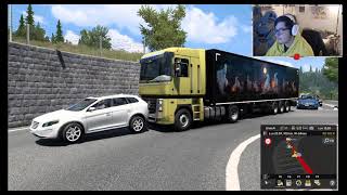 Le pire conducteur de camion  VOD NakiraAku  Euro truck simulator 2 [upl. by Bonina274]