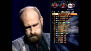 WWTBAM Poland first ever 1 MILLION zloty question 21102000 [upl. by Mirabel]