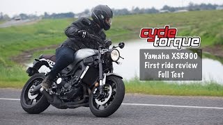 Yamaha XSR900  review and test Watch before buying [upl. by Ahkeber]