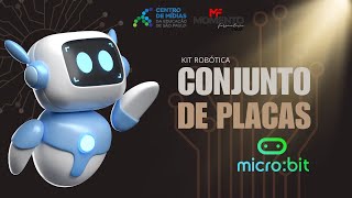 Tutorial MICROBIT kit de robótica  Conjunto da placa [upl. by Imhskal229]