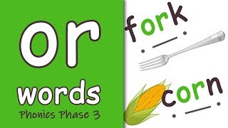 or Words  Blending Phonics Phase 3 [upl. by Eelibuj325]