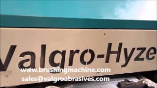 edge deburring machine valgro metal finishing system [upl. by Airotnes364]