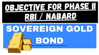 Sovereign Gold Bond Scheme [upl. by Ranique738]