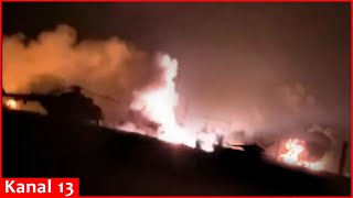 Kyiv takes revenge 3 helicopters bombing Ukraine are destroyed in Russian territory overnight [upl. by Ahseket]