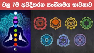 චක්‍ර 7ම අවදිකරන සංගීතමය භාවනාව  Sanath Gamage [upl. by Kass]