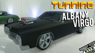 GTA V  TUNNUING  ALBANY VIRGO  DLC DINHEIRO SUJO GTA 5 ill Gotten Gains Update [upl. by Adgam]