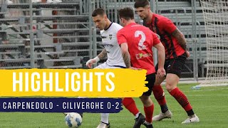 HIGHLIGHTS CARPENEDOLO  CILIVERGHE 02 [upl. by Idyh]