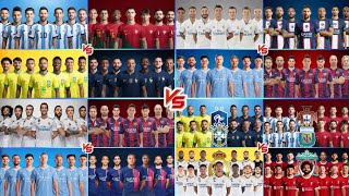 Argentina vs Portugal vs Brazil vs Real Madrid vs Barcelona vs PSG  Ronaldo Messi Neymar FULL 01 [upl. by Ahsienyt734]