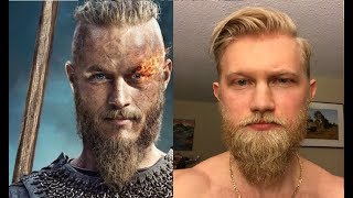 VIKING STYLE First time trimming the beard [upl. by Conlan316]