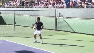 Richard Gasquet Forehands In Slow Motion  BNP Paribas Open 2013 [upl. by Seamus]