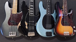 David Bowie  Thursdays Child  Bass Cover  Four Different Basses [upl. by Matthei]