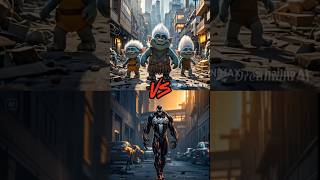 Venom vs Trolls😱 avengers shorts [upl. by Ynnus]