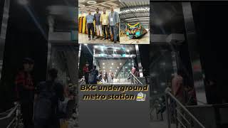 BKC underground metro station [upl. by Suoicul]