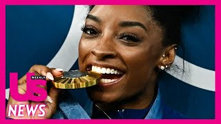 Simone Biles Shines at 2024 Paris Olympics Wins 4 Medals [upl. by Irtimed]