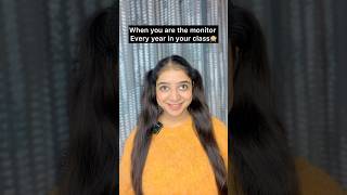 Kon Kon monitor hai yaha par 👀monitors schoollifecomedy monitor comedy schoollife foryou yt [upl. by Foah]