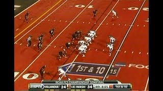 2010 NCAA FCS Semifinal  Eastern Washington vs Villanova [upl. by Nerro]