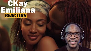 CKay  Emiliana Official Music Video  REACTION [upl. by Enilrae]