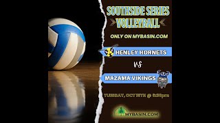 VOLLEYBALL SPECIAL COVERAGE Mazama Vikings  Henley Hornets  October 15th 2024 [upl. by Heppman]