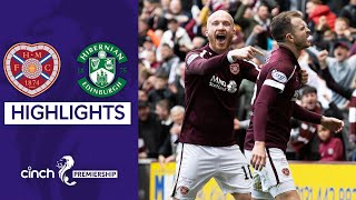 Hearts 31 Hibernian  Halliday Double seals Third Place and Comeback Win  cinch Premiership [upl. by Yolande]