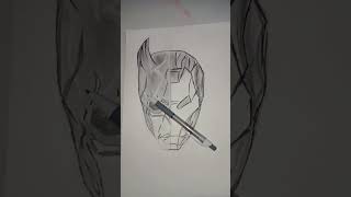 This is my iron man and Batman fusion drawing [upl. by Anitsuj]