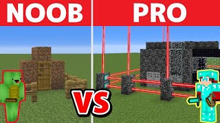 Minecraft NOOB vs PRO SECURITY HOUSE BUILD CHALLENGE [upl. by Llevad]