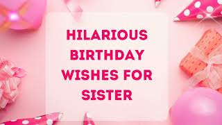 wishes for sister birthday happy birthday sister wishes [upl. by Clayson]