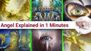 Angel Explained in 1 Minutes bible fact angels history [upl. by Fax857]