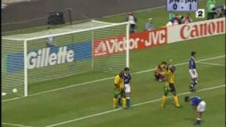 FIFA World Cup 1998 Goal Highlights from Jamaica vs Japan [upl. by Ayikat]