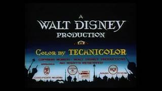 A Walt Disney Cartoon – Peter and the Wolf 1946 – 1955 reissue titles [upl. by Alue932]