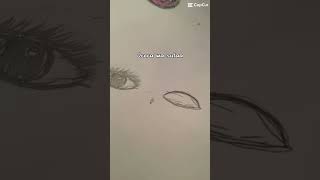 How to draw eyes 👀 [upl. by Greenebaum661]