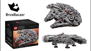 LEGO Star Wars 75192 UCS Millennium Falcon Exclusive and first Pictures Revealed [upl. by Aikemit]