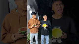 Funny Baby Crying 🤣🤣  Watermelon  Aayush amp Abhay shorts viral [upl. by Kosiur]