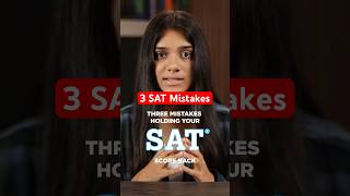 3 SAT Prep Mistakes Holding Your Score Back🥵 digitalsat satprep satstrategy [upl. by Valda]