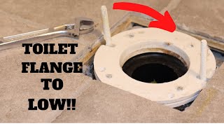 How To Install A Toilet Flange Extension Kit  Master Plumber Extension Kit [upl. by Karly868]