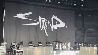 Staind at Hollywood Casino Amphitheatre in St Louis Missouri July 18 2023 [upl. by Leid]