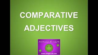 Learn Comparative Adjectives Fun and Simple English Lesson [upl. by Beyer]