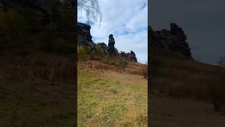 Teufelsmauer Königsstein Thale Harz mauer teufel harz thalesachsenanhalt [upl. by Glenden]