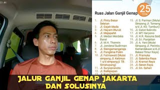 Ini jalur ganjil genap Jakarta dan ini solusinya [upl. by Hallee199]