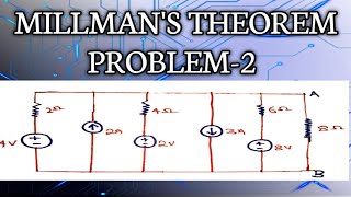 How to solve Millmans theorem problem problem 2 [upl. by Iraam581]