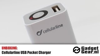 Unboxing Cellularline USB Pocket Charger [upl. by Norraj]